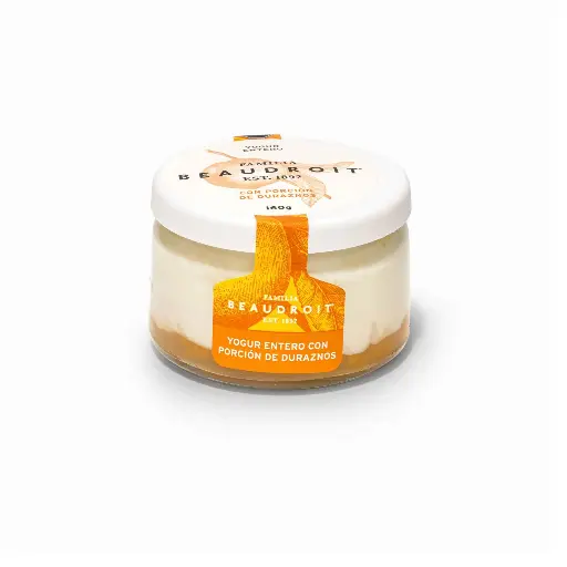 [112051] Yogur entero Durazno - 160 gr / Pack x 6 unidades
