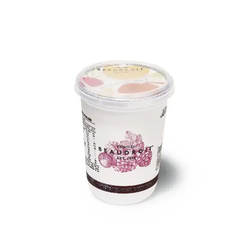 [4152] Yogur entero frutos rojos - 400 gr / Pack x 2