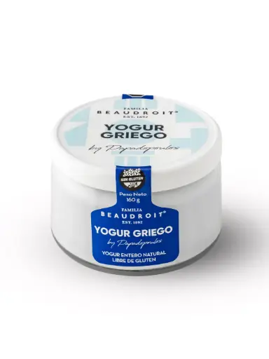 [112059] Yogur natural estilo griego - 160 gr / Pack x 6 unidades 